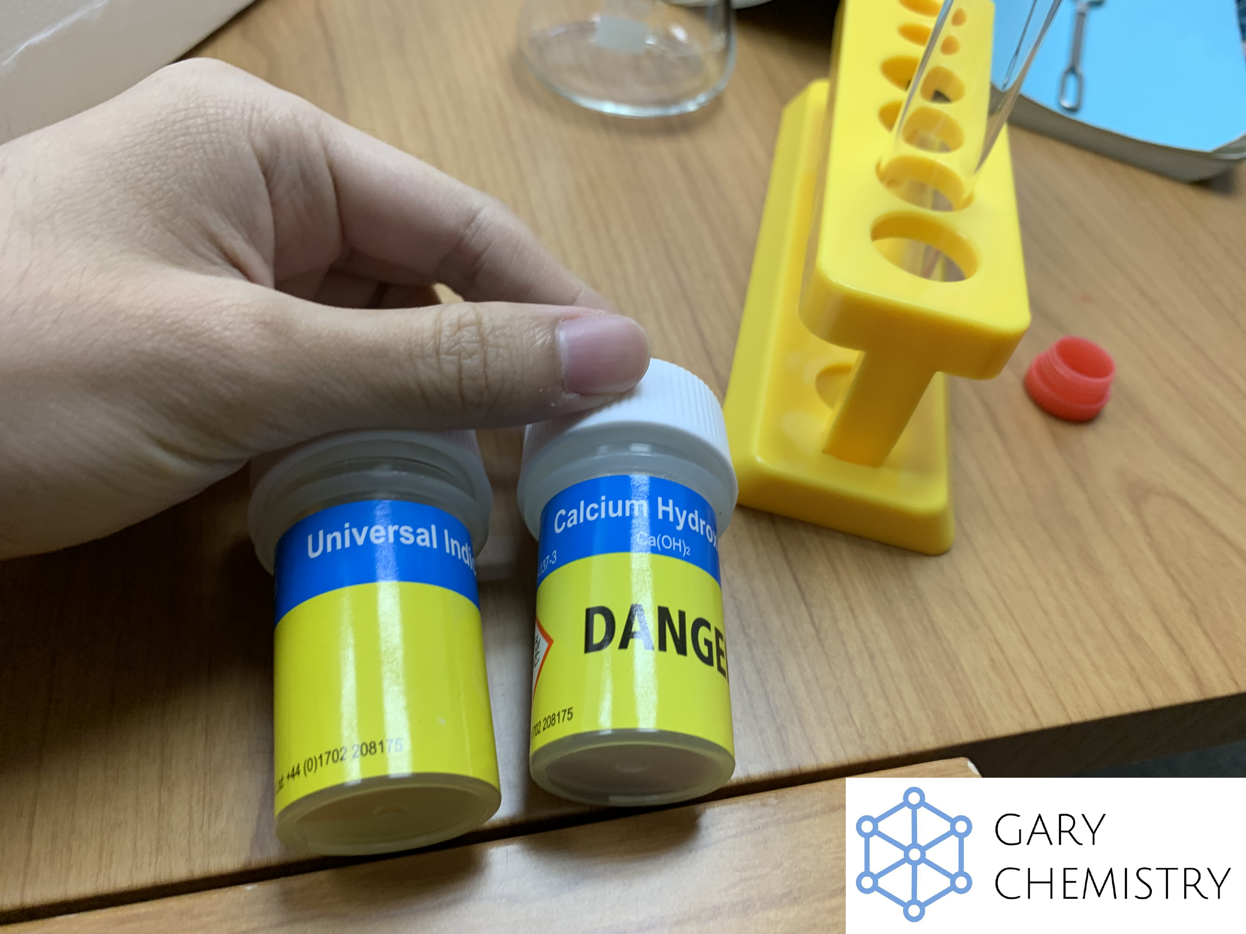 calcium hydroxide pH